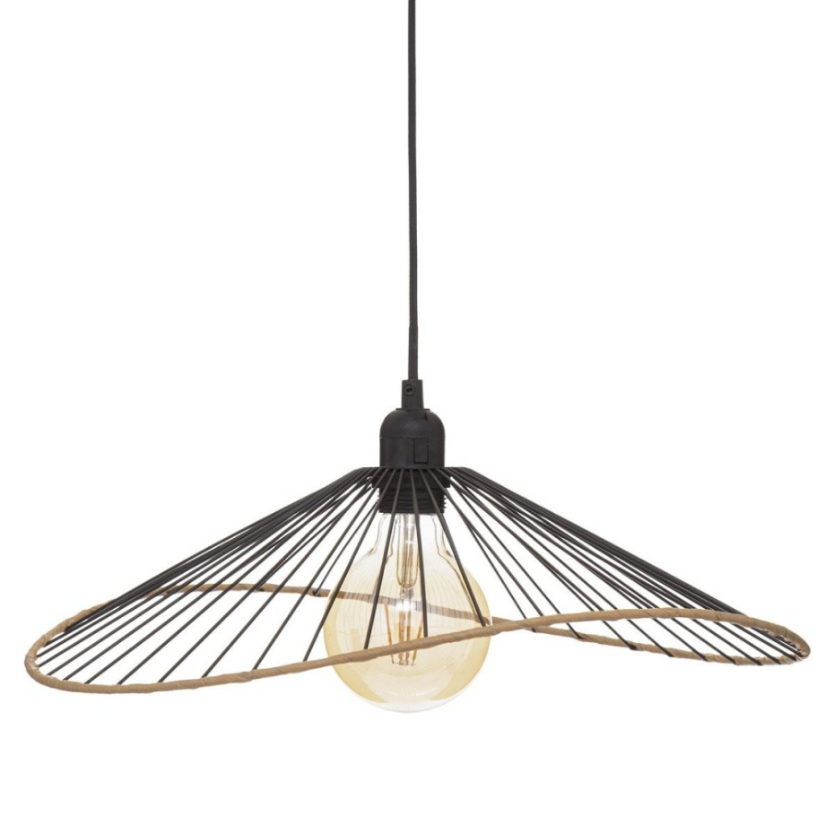 Suspension Métal Alara Noir D45