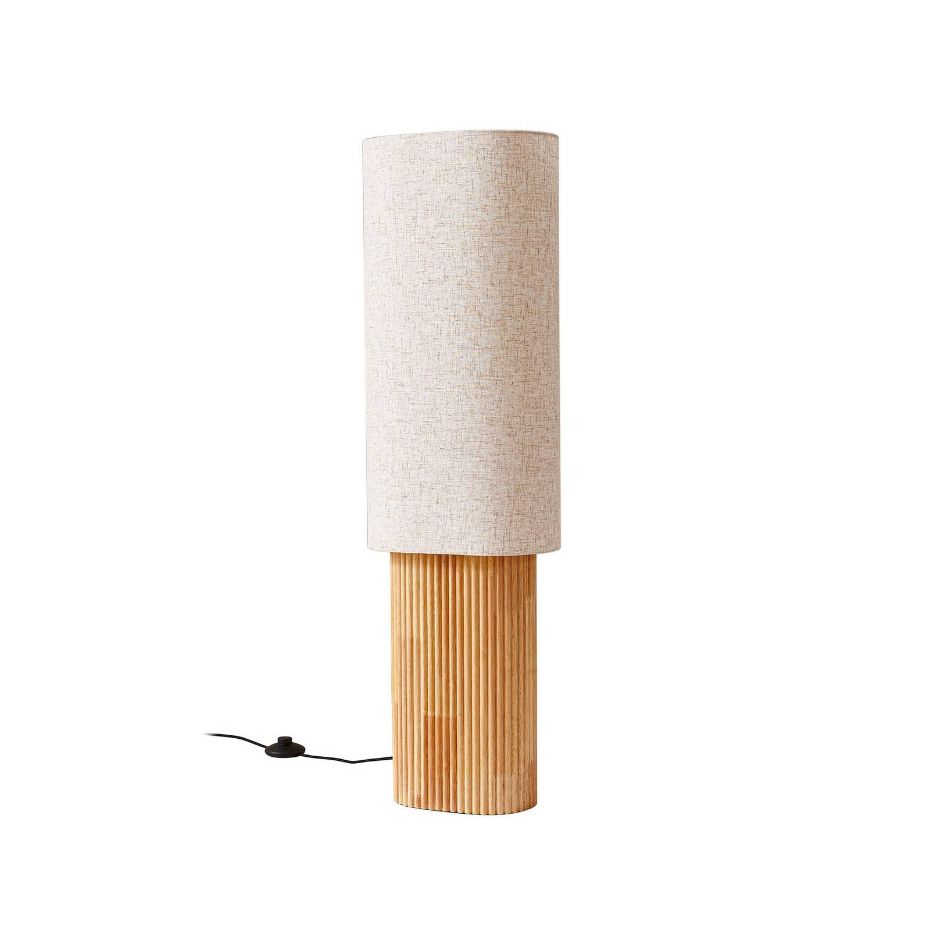 Lampadaire en bois scandinave, Kimiko
