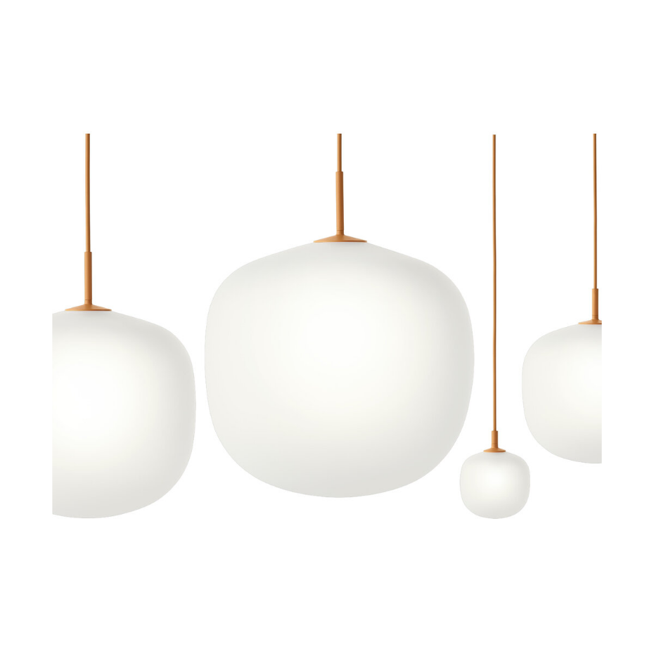 Suspension en verre 45 cm RIME