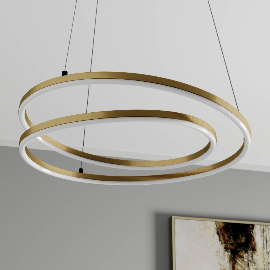 Suspension en aluminium moderneLED, Davian