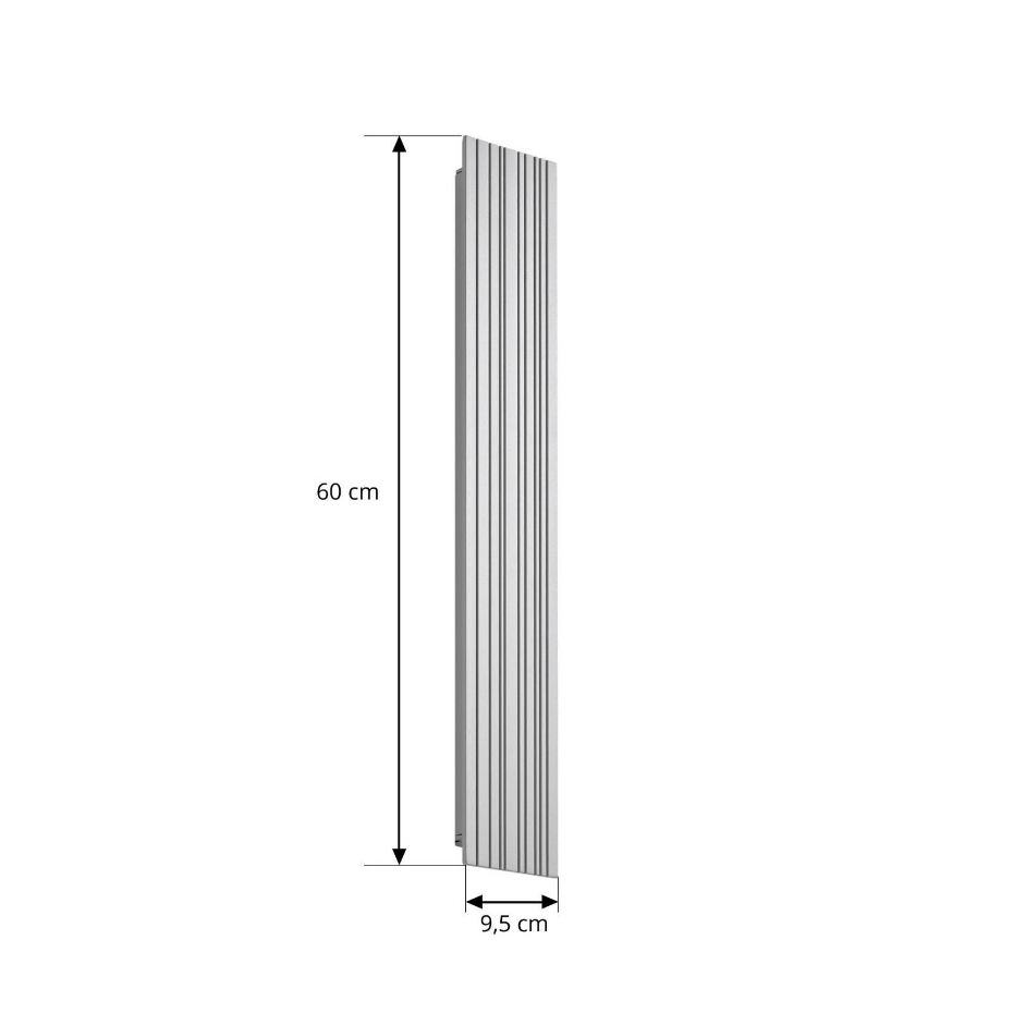 Applique extérieure en aluminium moderneLED