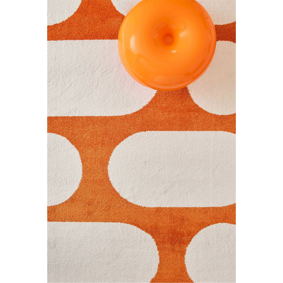 Tapis rectangulaire en polypropylène GROOVY