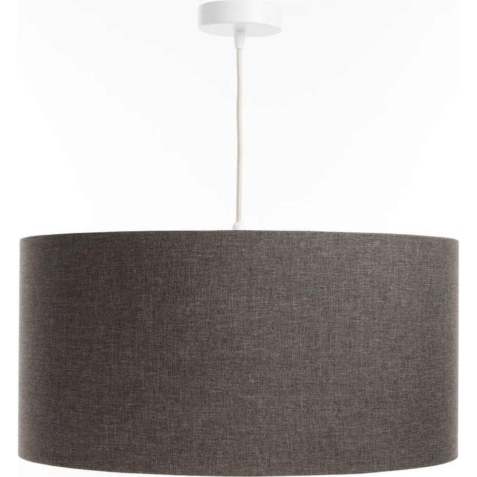 Suspension ronde en tissu lumière douce Boho Elegant