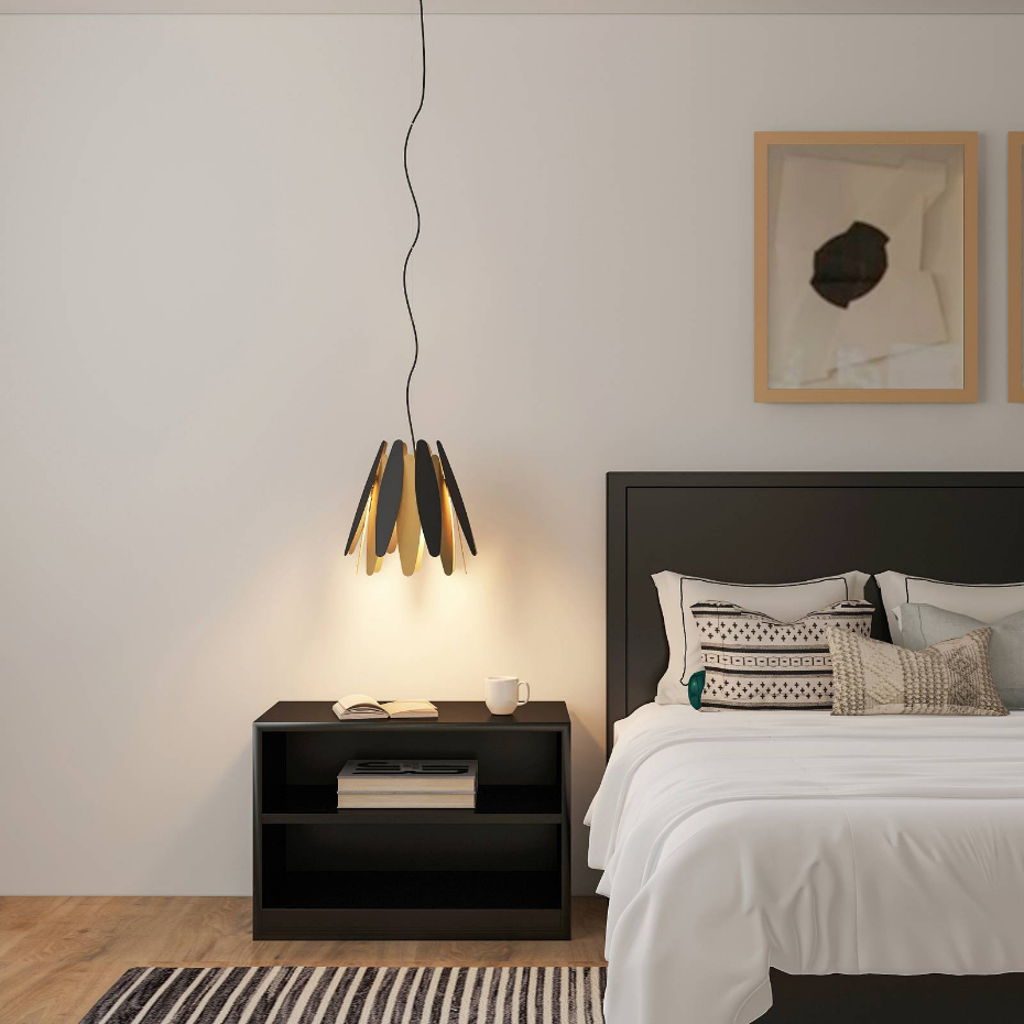Suspension en métal design, Lounit