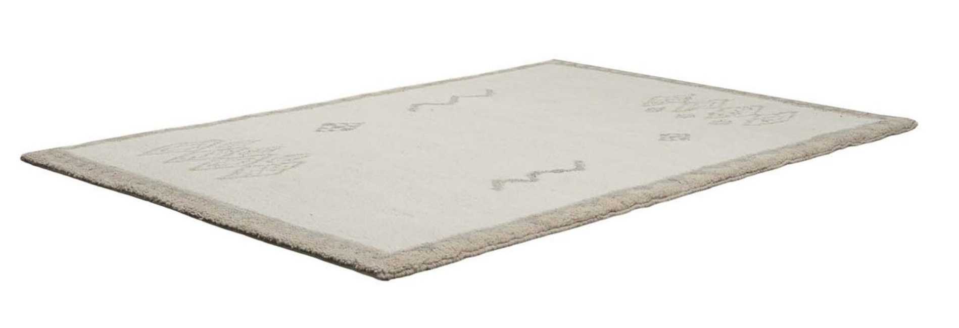 Tapis berbère Hadj design noué main en laine