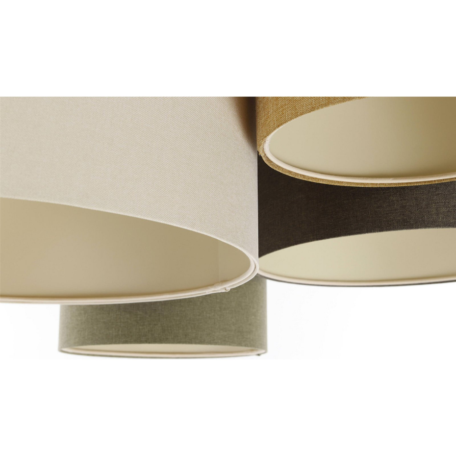Plafonnier ovale en tissu Boho Elegant