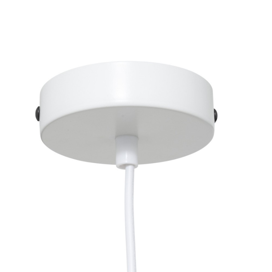 Suspension diamètre 38  en métal et jute