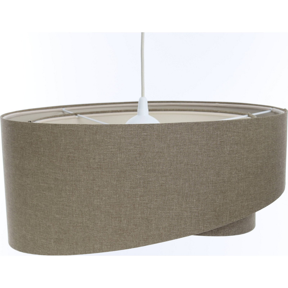 Suspension ronde en tissu style boho vintage