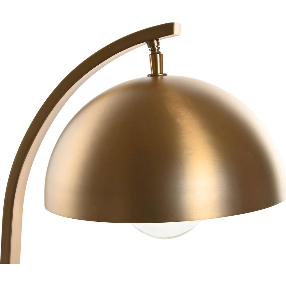 Lampe de table en acier patiné rectangulaire Item Home India Lamps 1c25