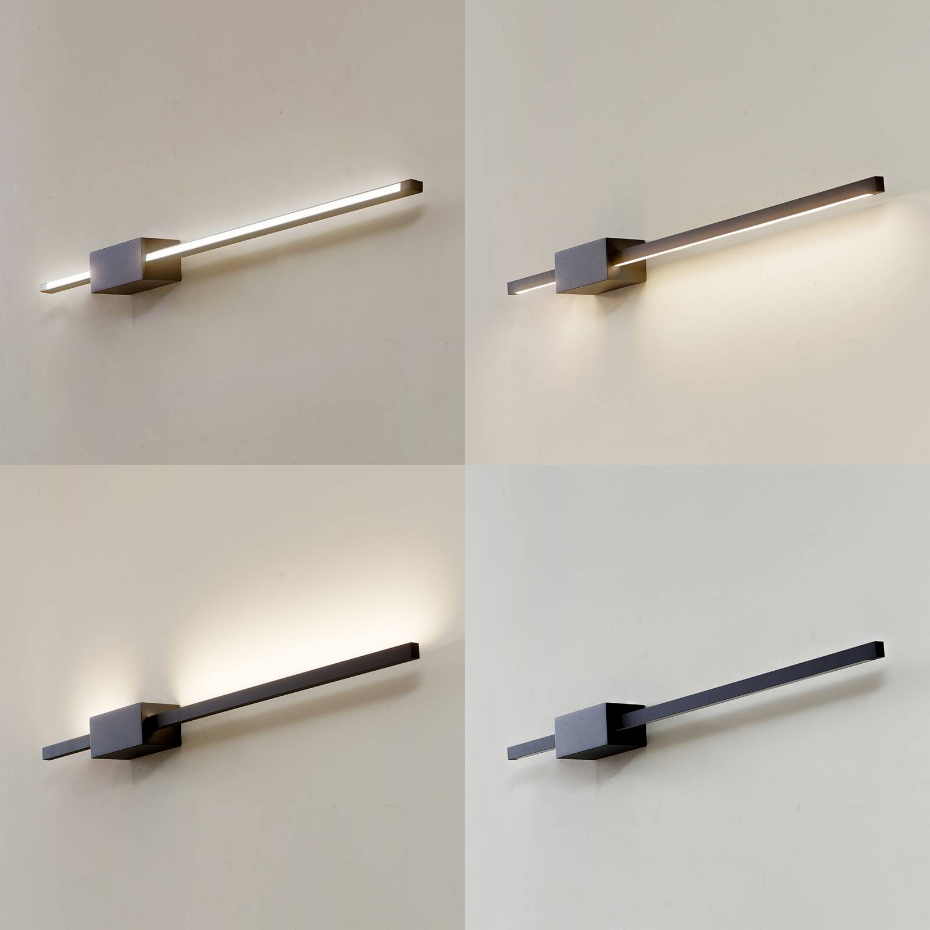 Applique en aluminium moderneLED, Skalia
