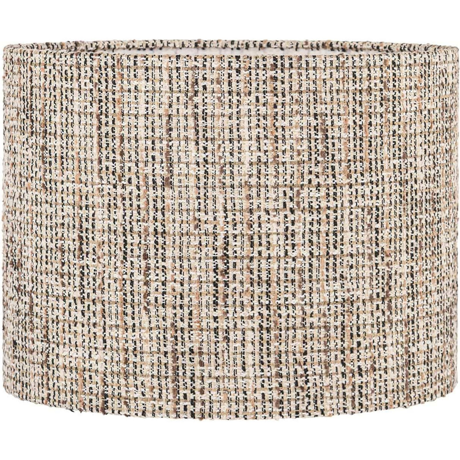 Abat-jour rond tissé en polyester