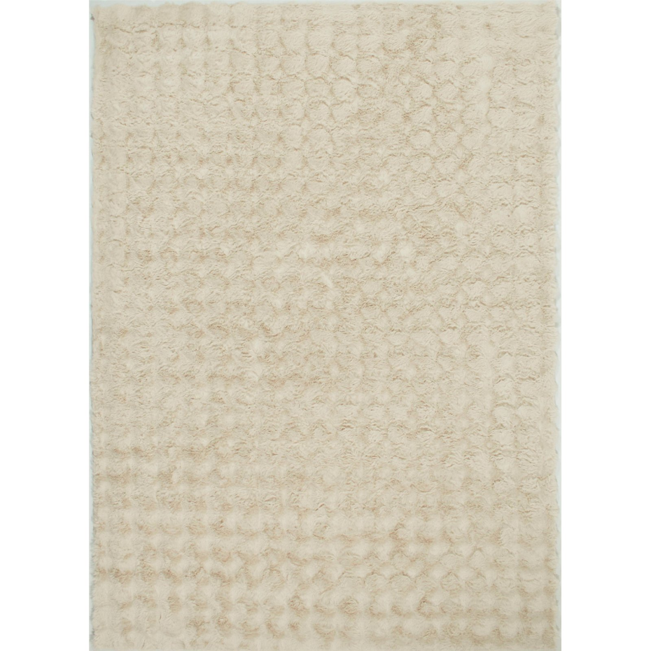 Tapis rectangulaire en polyester Bubble