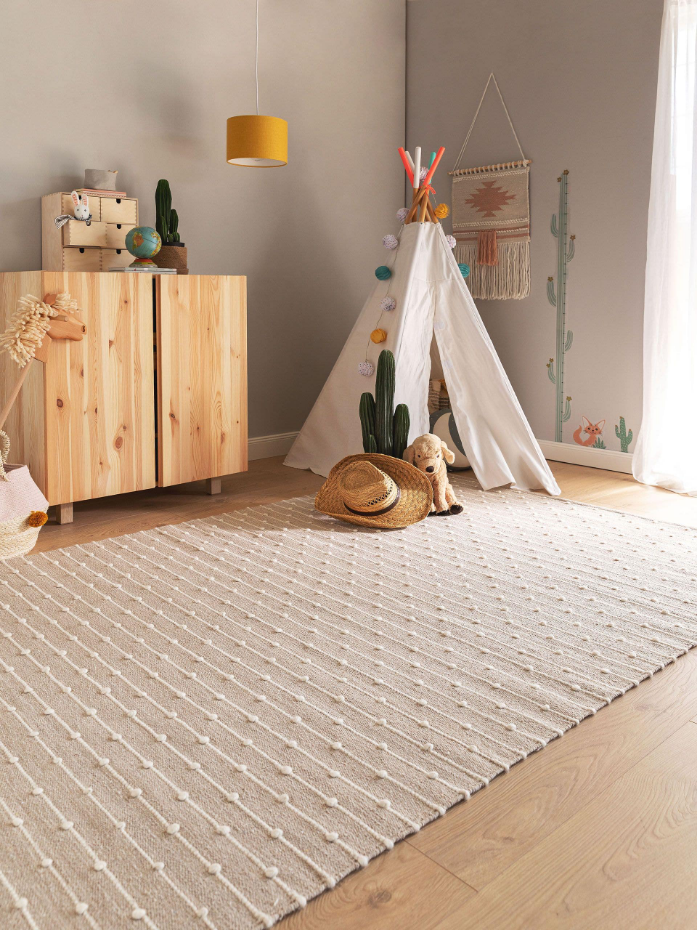 Tapis enfant tissé main LUPO