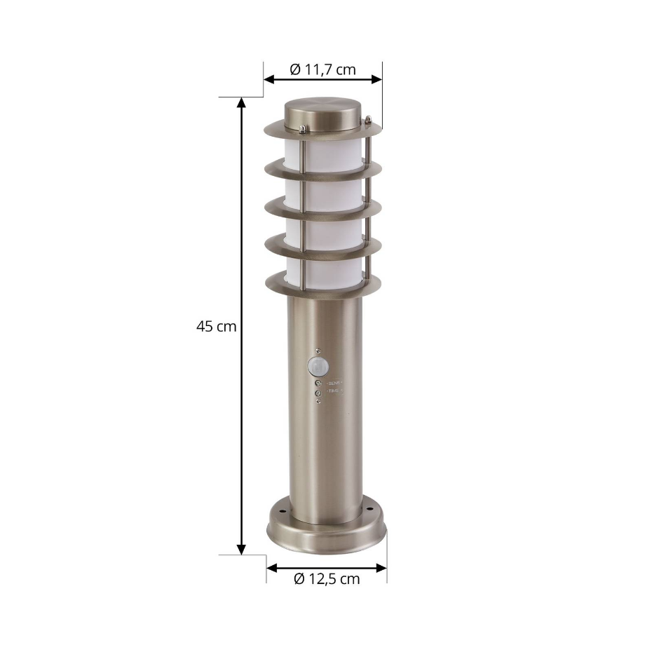 Luminaire extérieur en inox moderne, Hanja