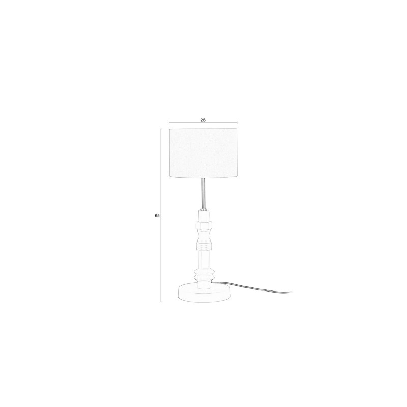 Lampe design en céramique, TOTEM