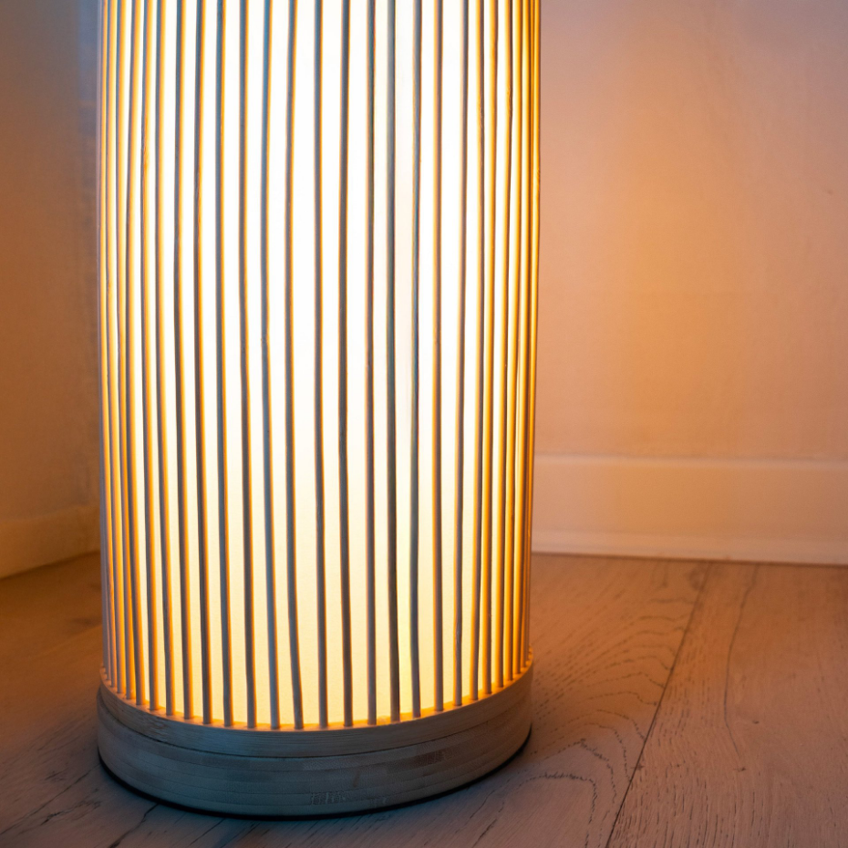 Lampadaire en bambou - HURON