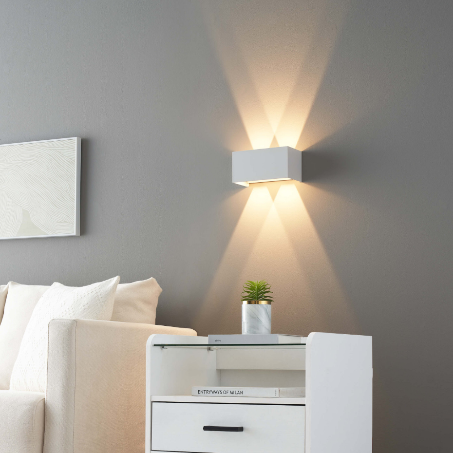 Applique à Double Faisceau Lumineux - CUBIC