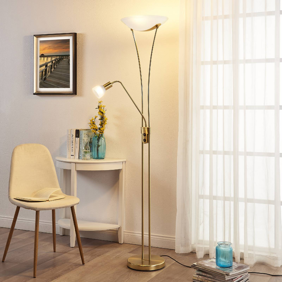 Lampadaire en métal traditionnel, Felicia