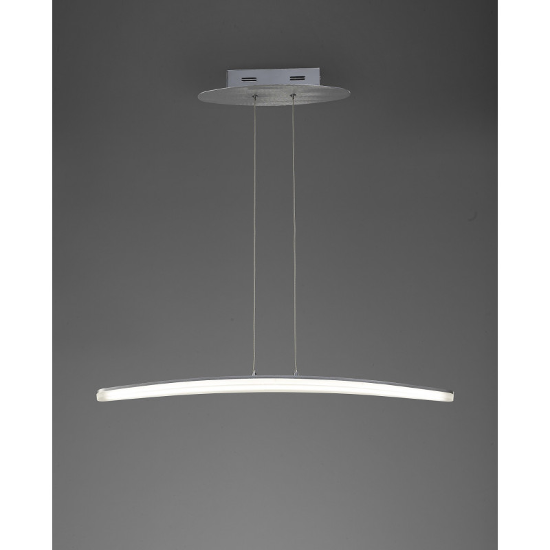 Suspension en métal design, HEMISFERIC