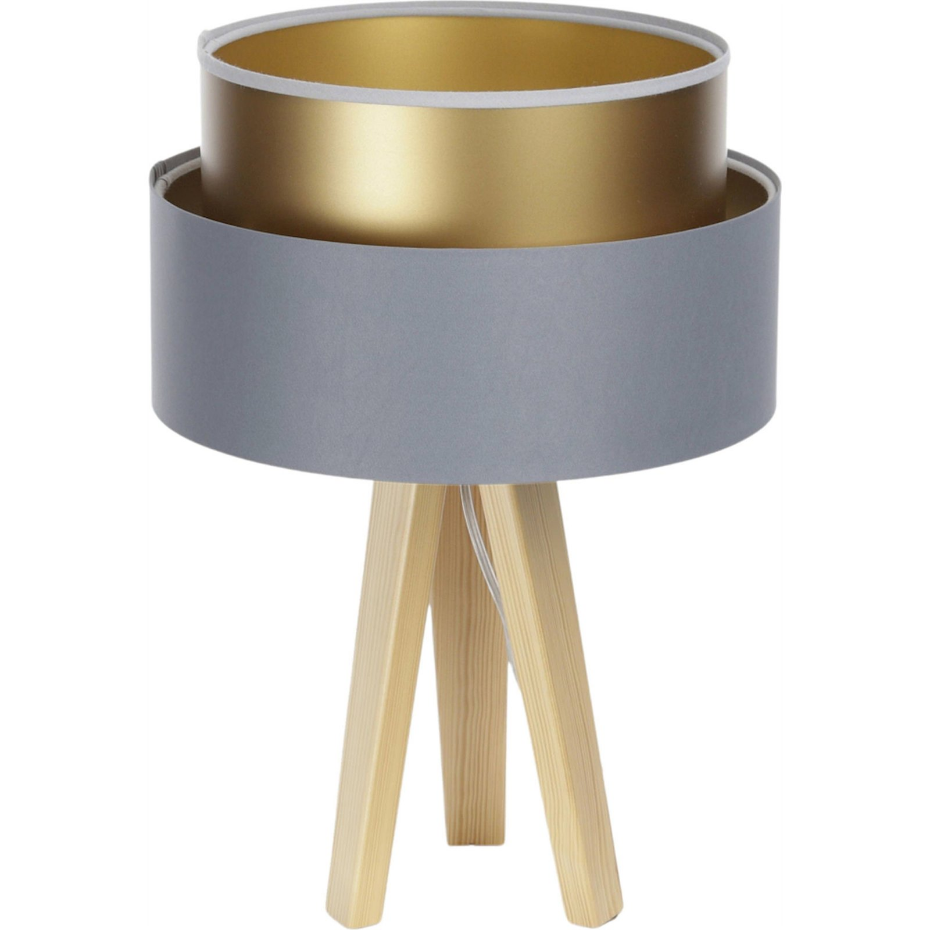 Lampe à poser ronde en PVC Duo ellegant