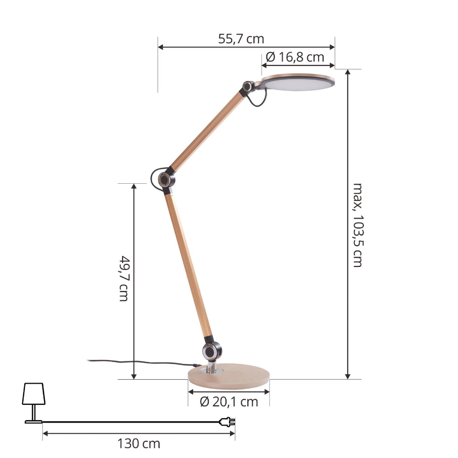 Lampe à poser  moderneLED, Nyxaris