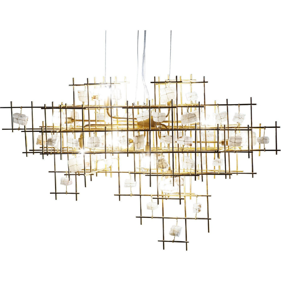 Suspension en pierre et acier, STONE MOBILE