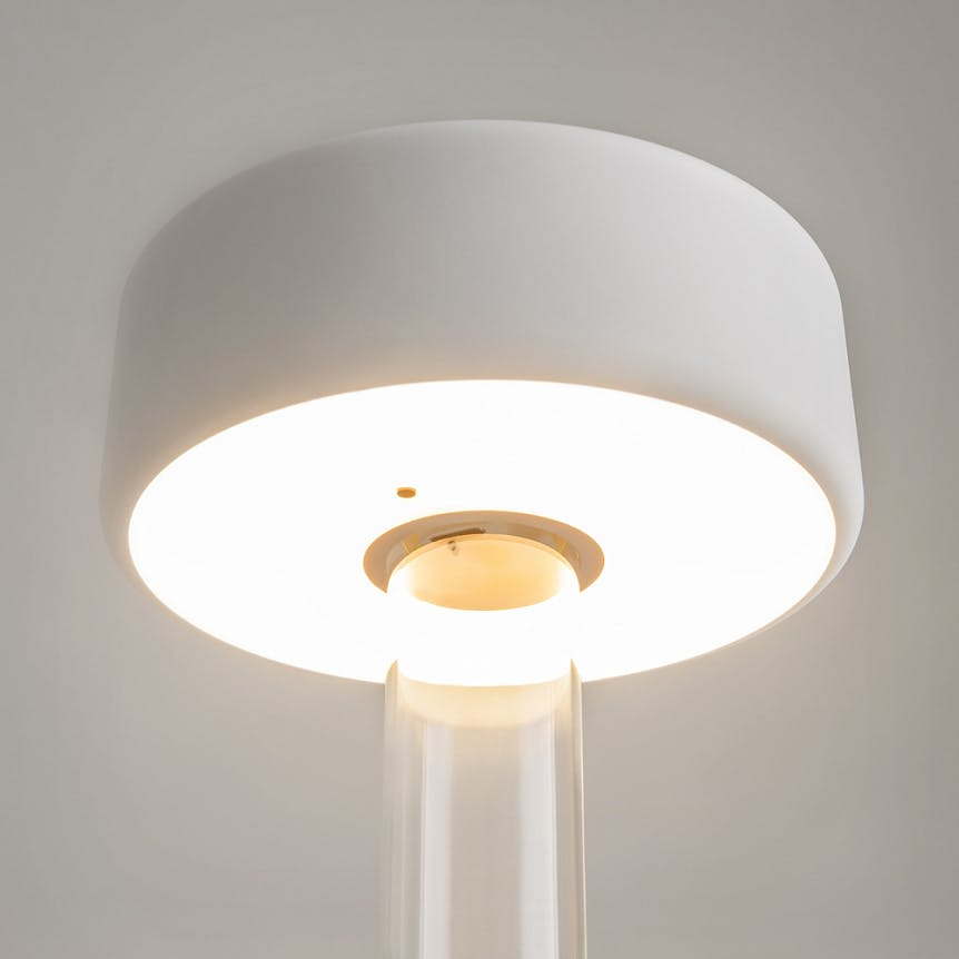 Lampe d'appoint sans fil avec vase ALMA