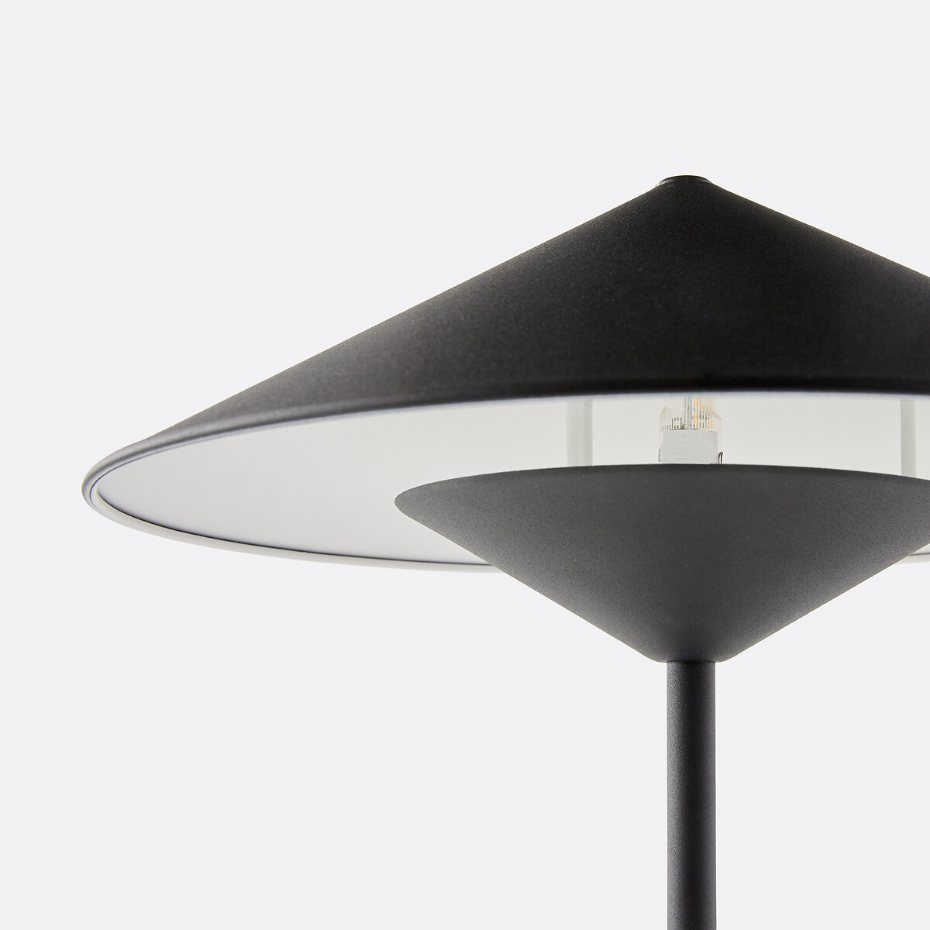 Lampe à poser en métal fer H42 cm, Coney