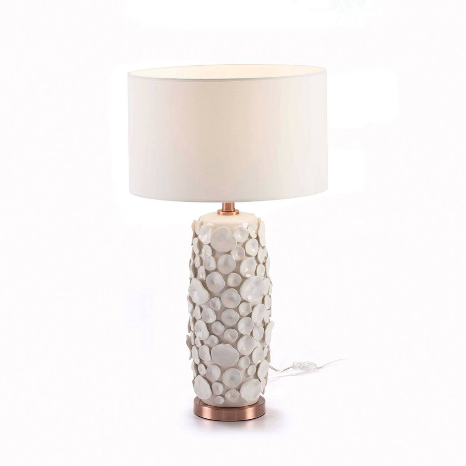 Lampe de salon en céramique Ilche