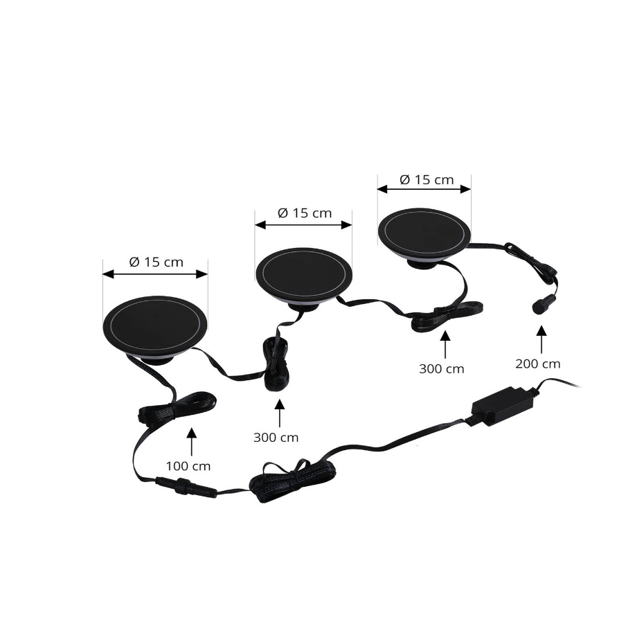 Borne connectée extérieure LED, Thalas
