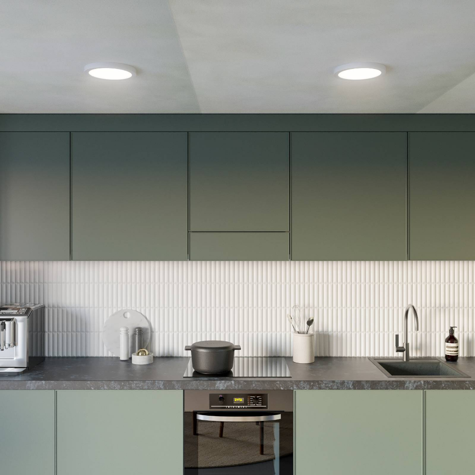 Plafonnier en aluminium moderneLED, Aureka