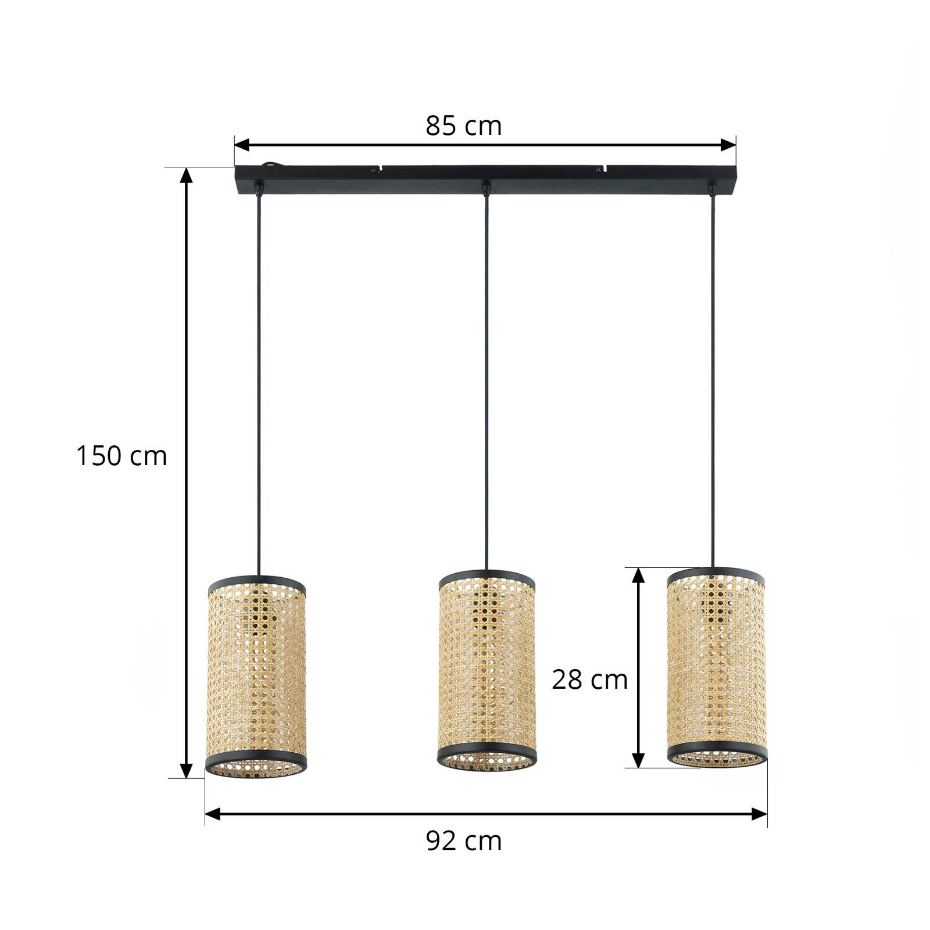 Suspension en bois scandinave, Yaelle