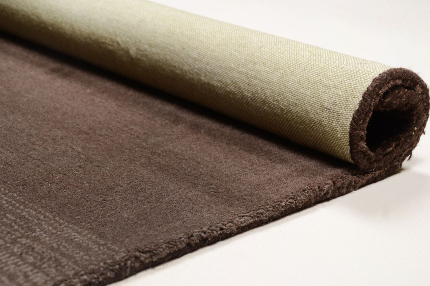 Tapis tissé main en couleurs vives et dégradé - Wool comfort