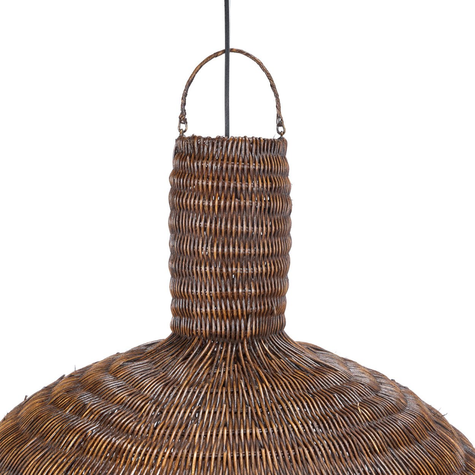 Suspension en rotin DOME