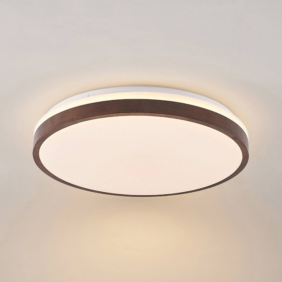 Plafonnier en bois moderneLED, Hudsona