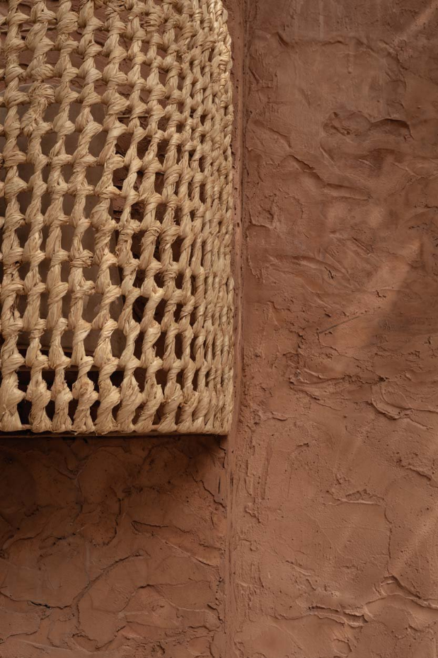 Applique murale en sisal SIRKIT