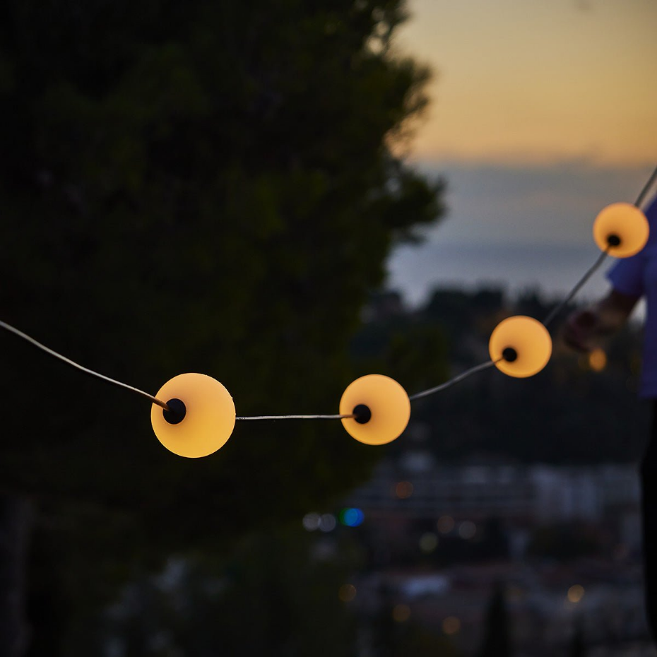 Guirlande connectable BOLLY LIGHT 12 boules 11M
