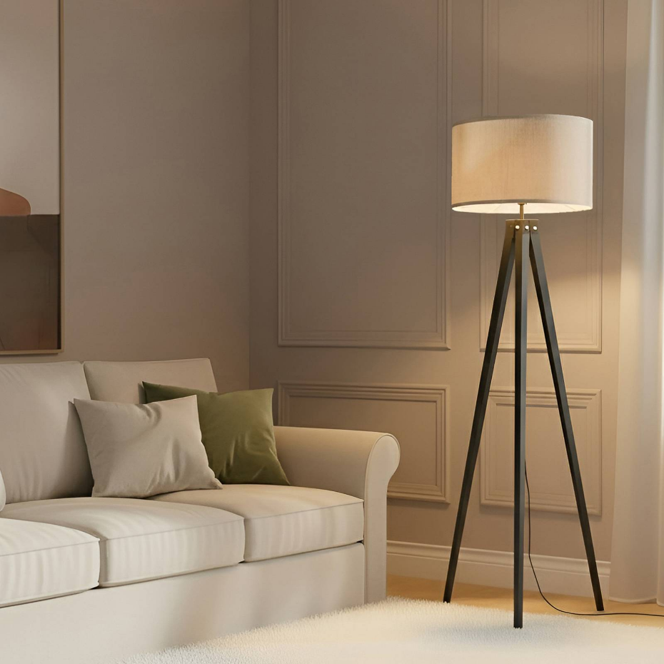Lampadaire en textile scandinave, Herry