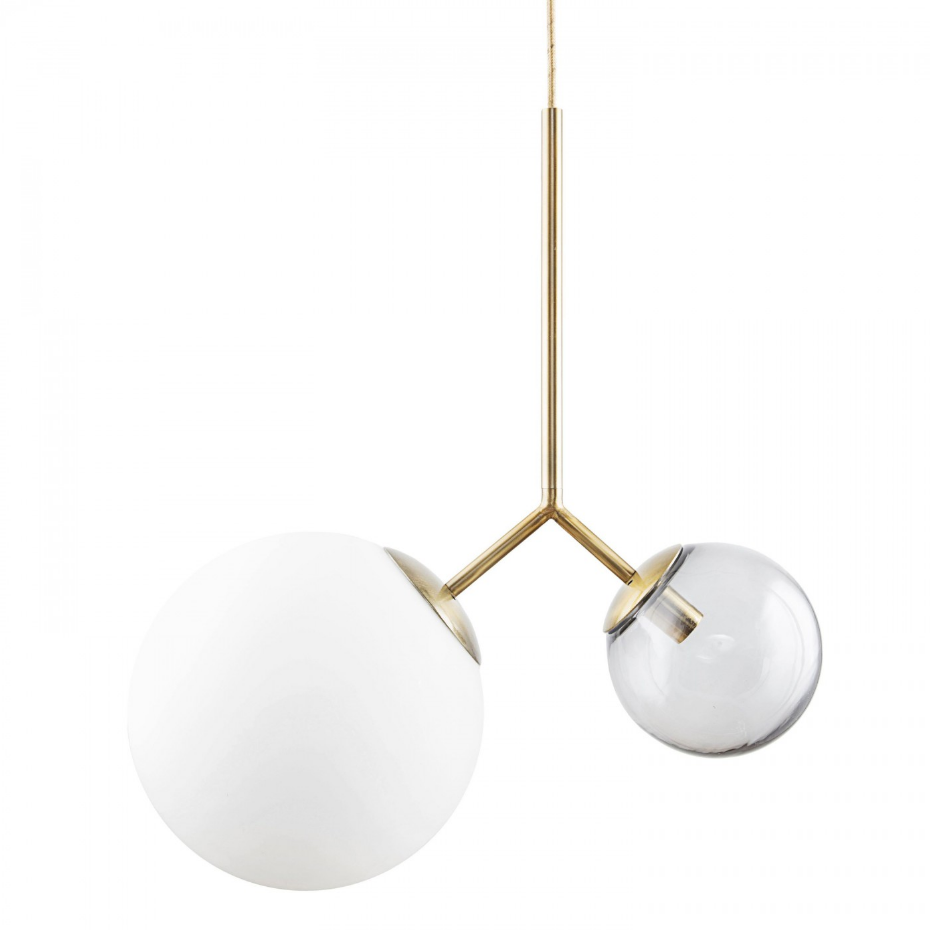 Lampe suspension Opal Twice