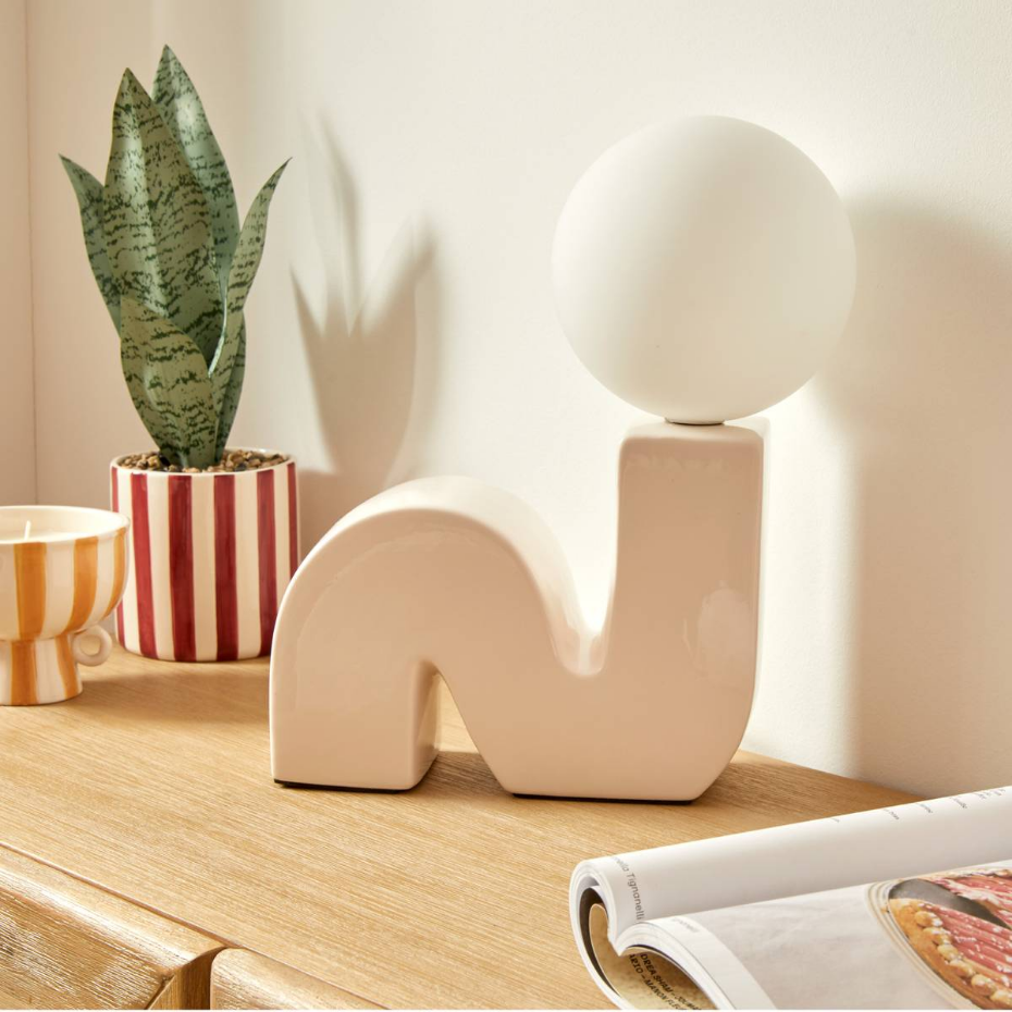 Lampe à poser grès SIBIL