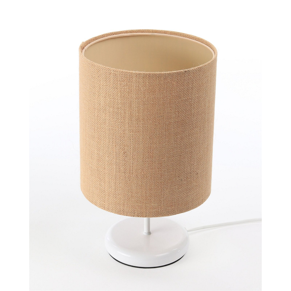 Lampe de chevet en jute style bohème