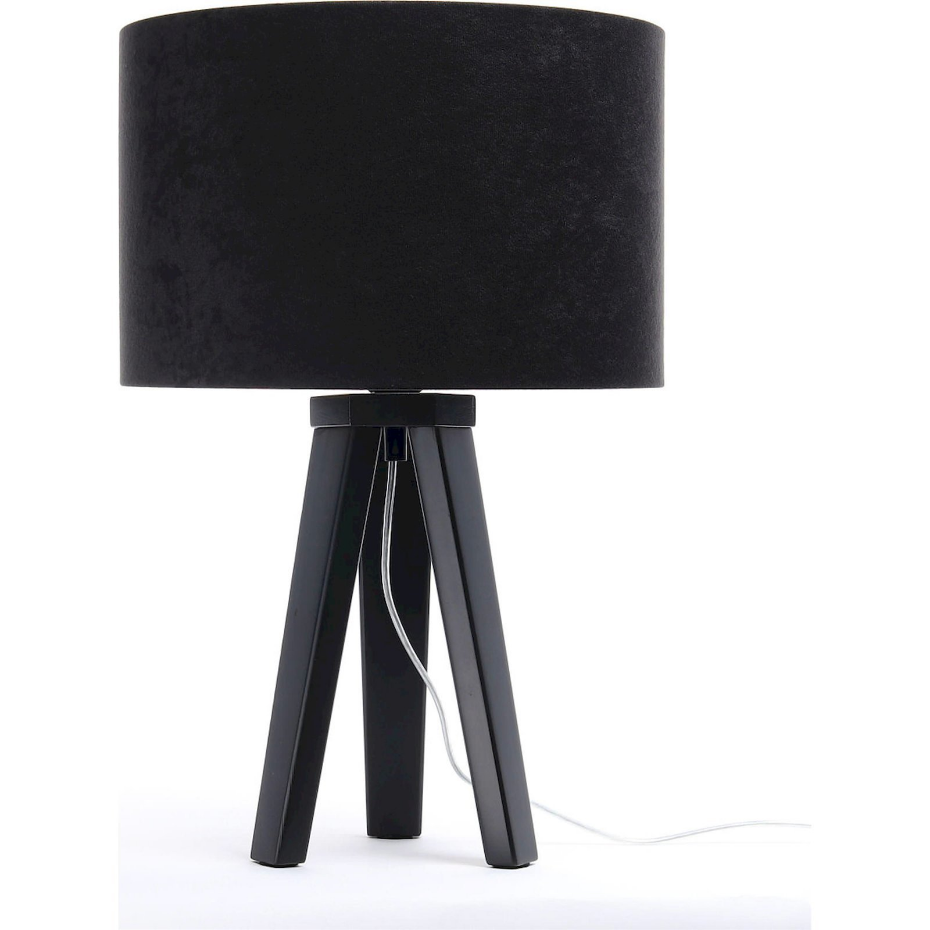 Lampe de chevet en bois Glamour