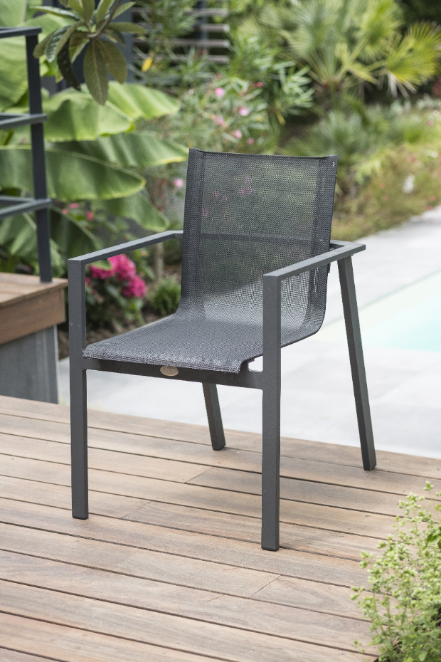 Ensemble repas de jardin en aluminium MIAMI