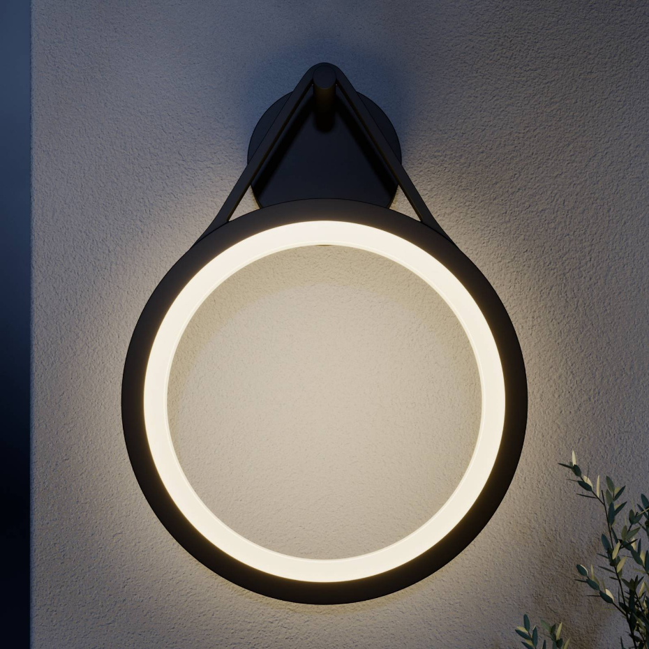 Applique extérieure en aluminium moderneLED