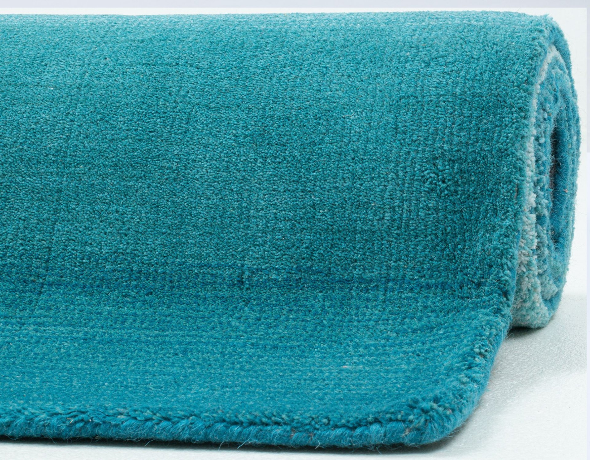 Tapis tissé main en couleurs vives et dégradé - Wool comfort