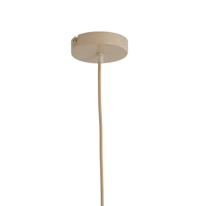 Suspension fibre naturelle et bois D48 LAVRIO