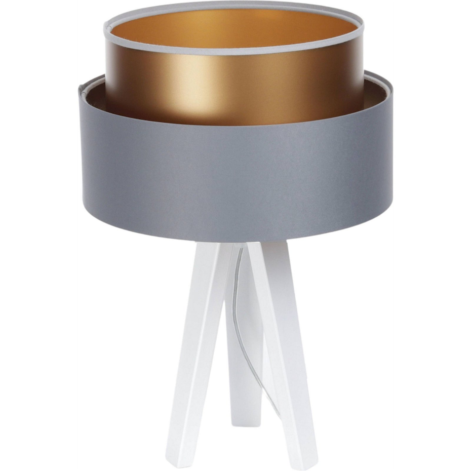 Lampe à poser ronde en PVC Duo ellegant