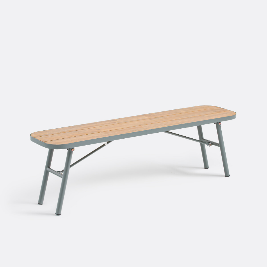 Banc de jardin, pliable, en acacia, HANSO
