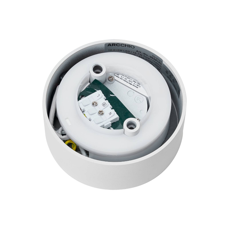 Plafonnier en aluminium moderneLED, Rotari