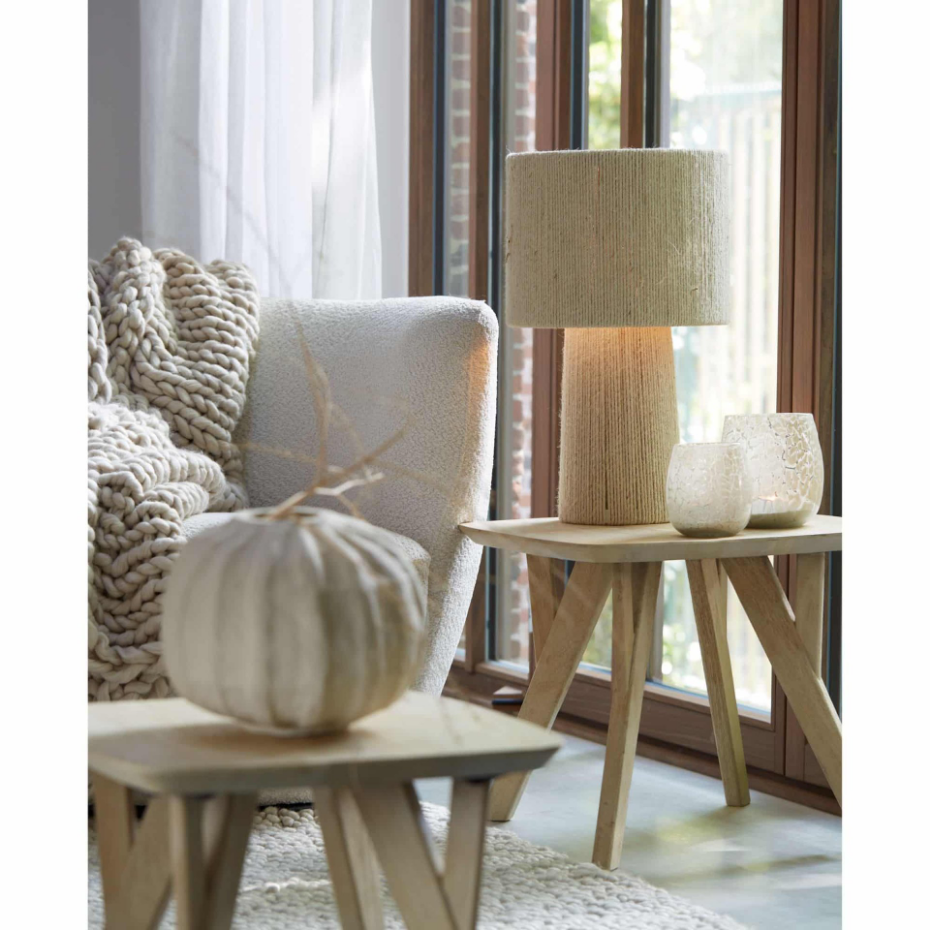Lampe À Poser Jute PITINO